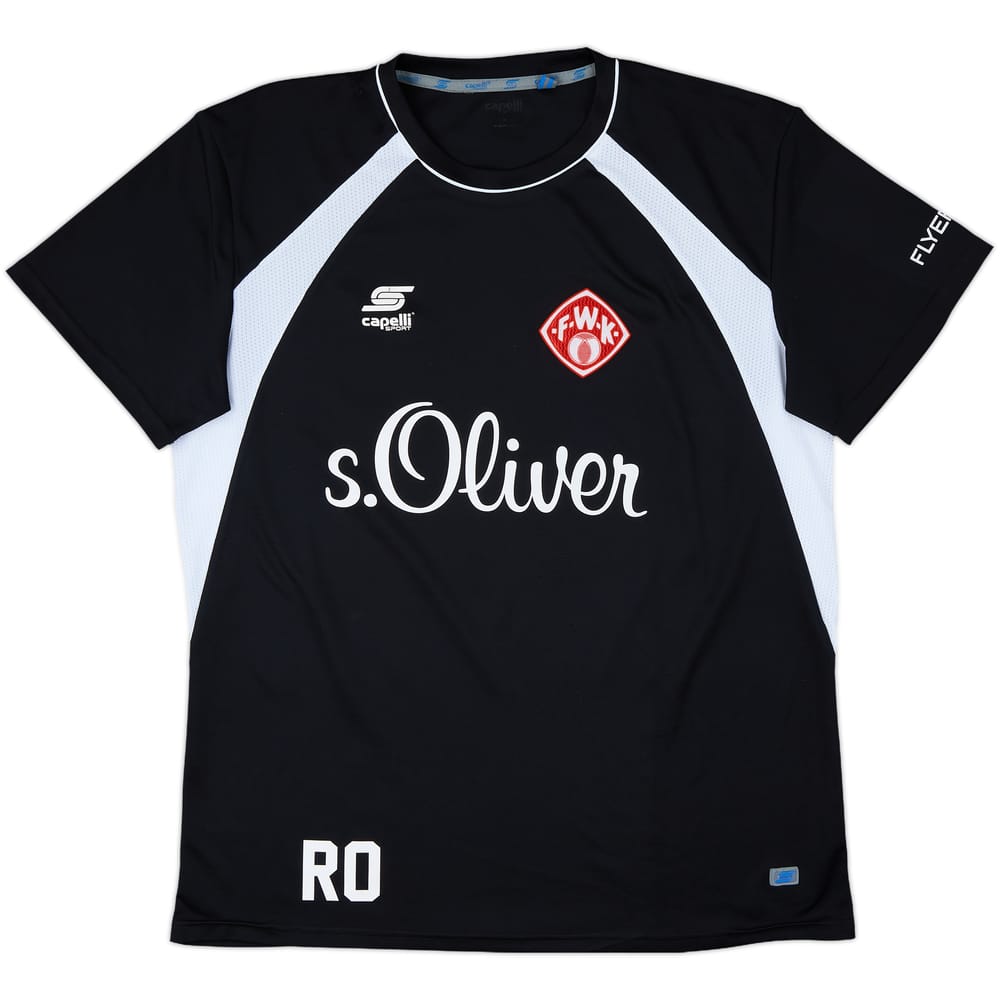 2016-17 Wurzburger Kickers Staff Issue Capelli Training Shirt RO - 8/10 - (M)