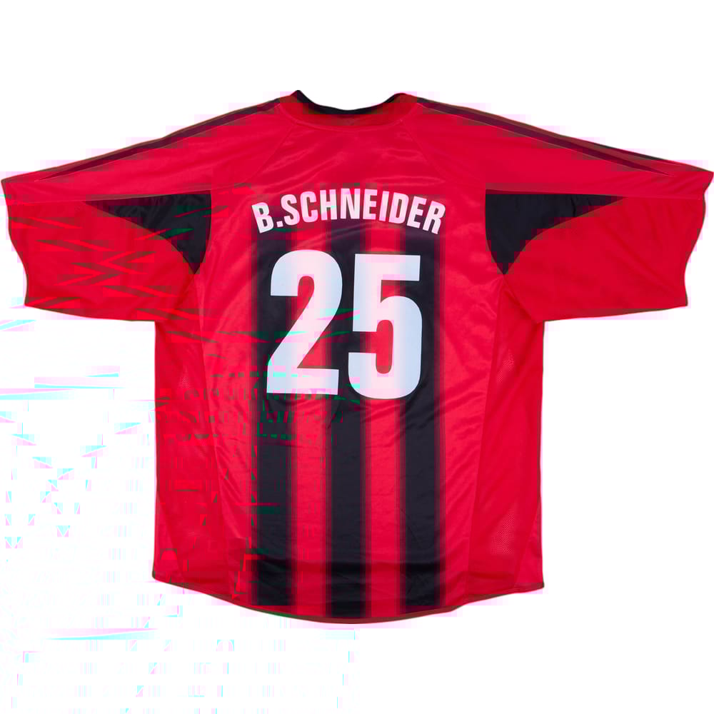2004-06 Bayer Leverkusen Home Shirt B.Schneider #25 - 9/10 - (L)