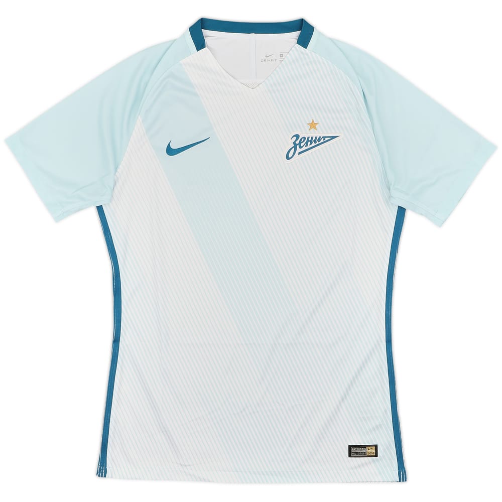 2016-17 Zenit St. Petersburg Authentic Away Shirt - 9/10 - (M)