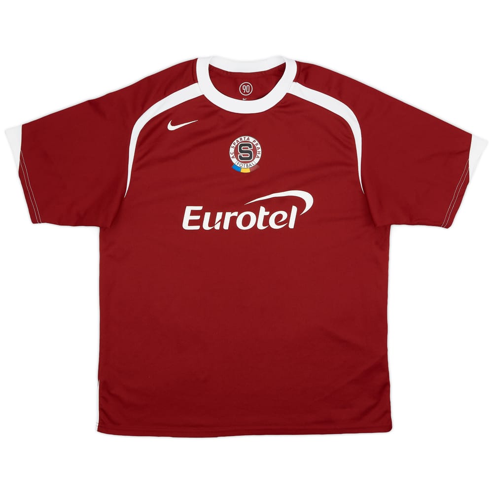 2005-06 Sparta Prague Home Shirt - 8/10 - (L)