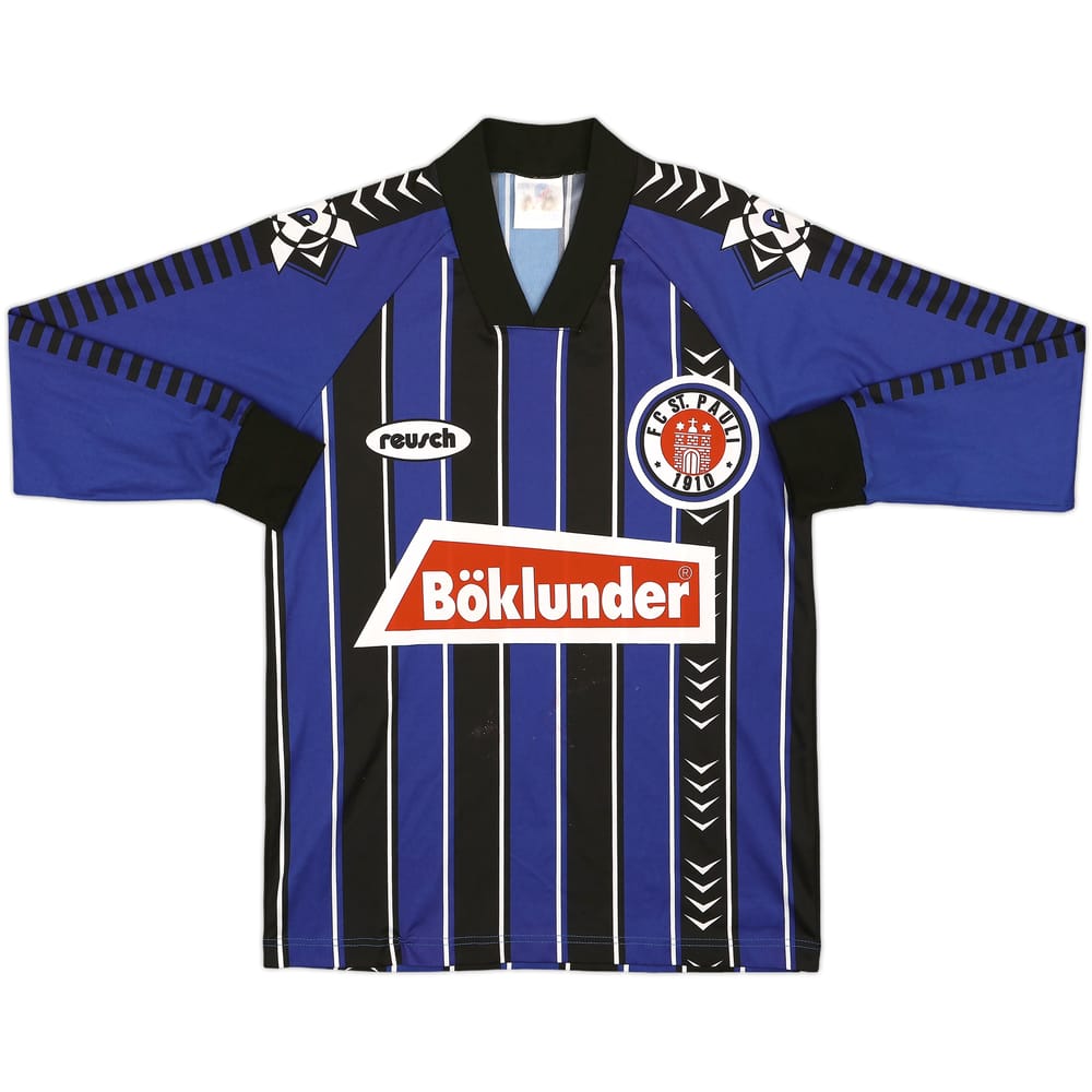 1996-97 St Pauli Away L/S Shirt - 7/10 - (XS/S)