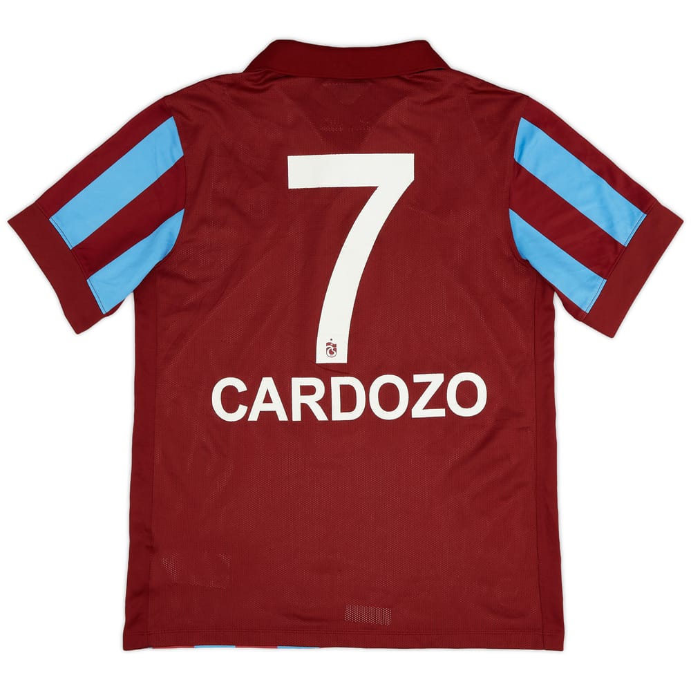 2014-15 Trabzonspor Home Shirt Cardozo #7 - 7/10 - (M)