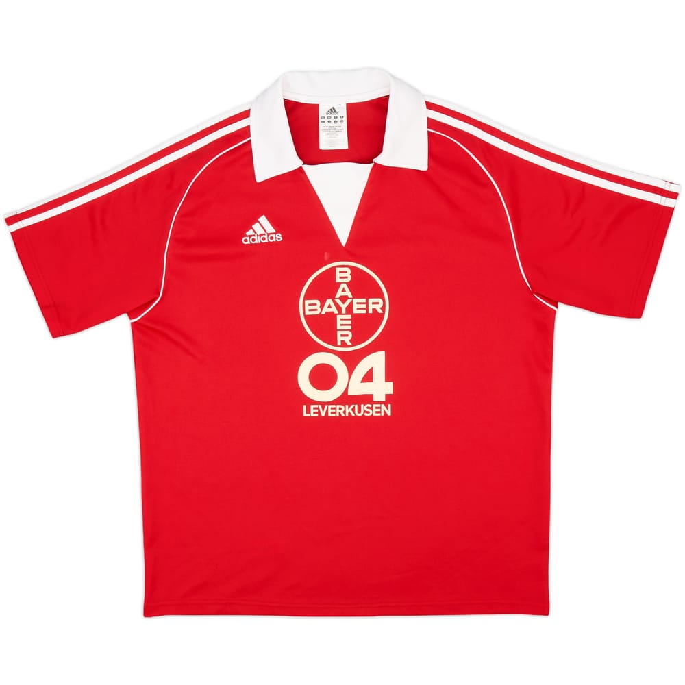 2004-05 Bayer Leverkusen adidas Retro Training Shirt - 8/10 - (L)
