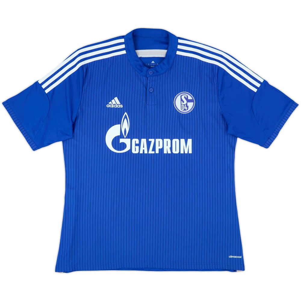 2014-16 Schalke Home Shirt - 9/10 - (XL)