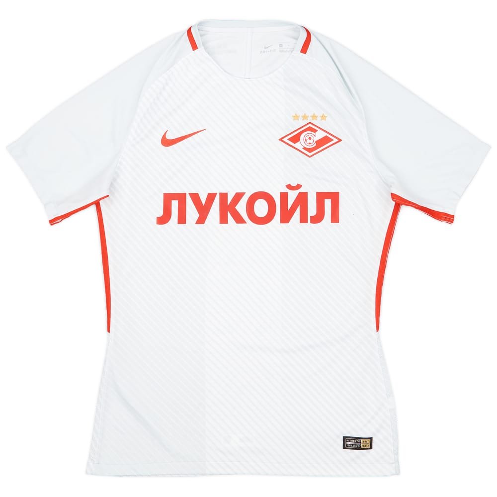 2017-18 Spartak Moscow Authentic Away Shirt - 8/10 - (M)