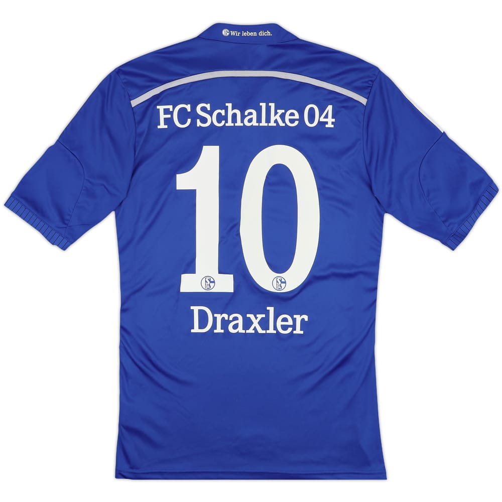 2014-16 Schalke Home Shirt Draxler #10 - 10/10 - (M)
