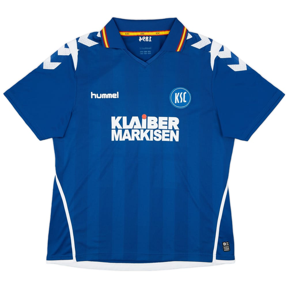 2012-13 Karslruhe Home Shirt - 9/10 - (XL)