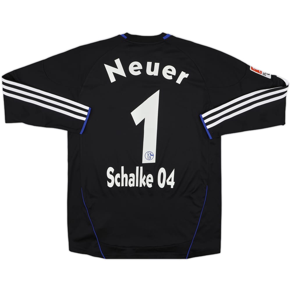 2010-11 Schalke GK Shirt Neuer #1 - 9/10 - (XL.Boys)