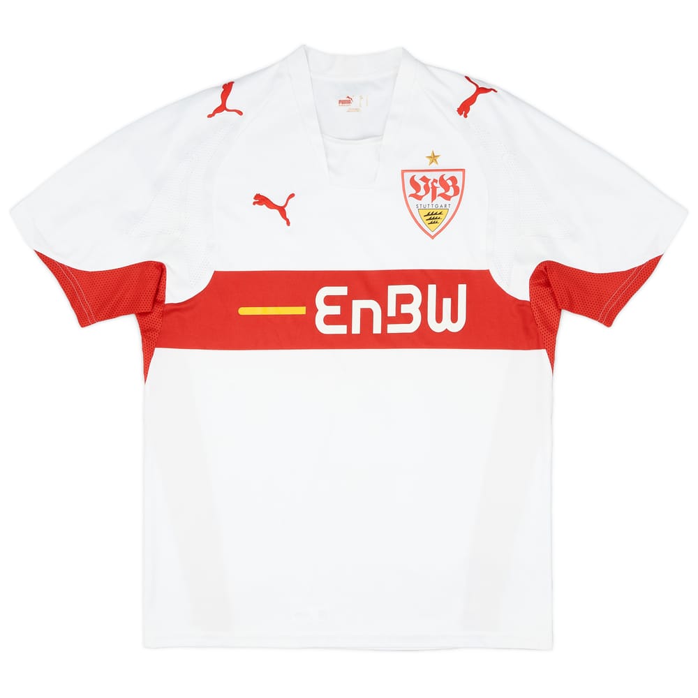 2007-08 Stuttgart Home Shirt - 7/10 - (L)