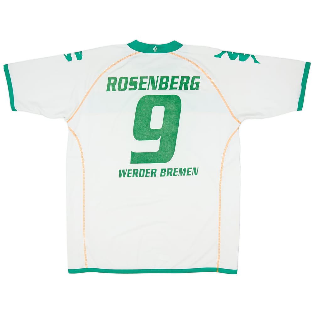 2008-09 Werder Bremen Home Shirt Rosenberg #9 - 7/10 - (XXL)