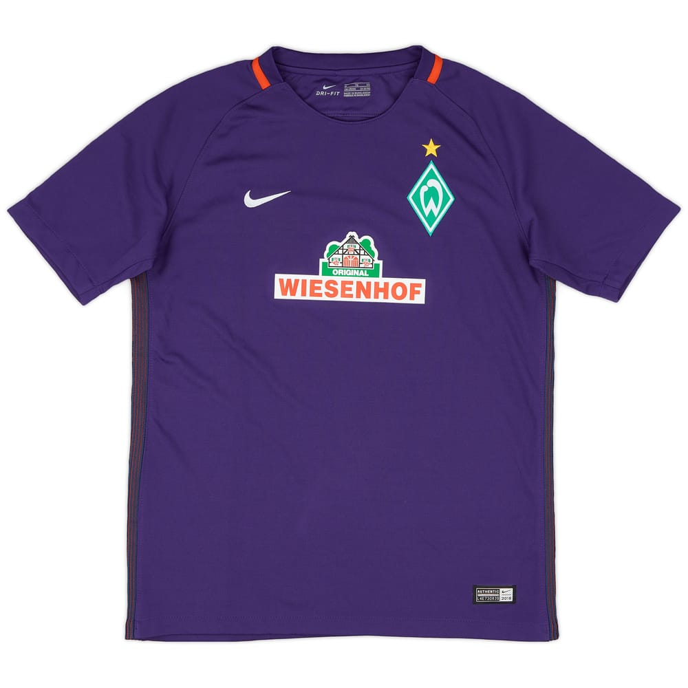 2016-17 Werder Bremen Away Shirt - 9/10 - (XL.Boys)