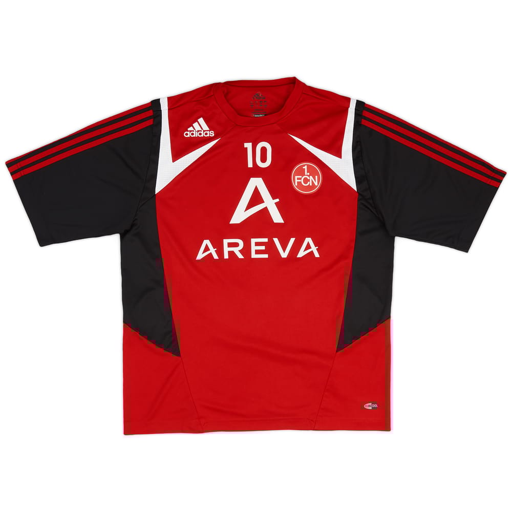 2010-11 Nurnberg adidas Signed Player Issue Training Shirt #10 - 8/10 - (S)
