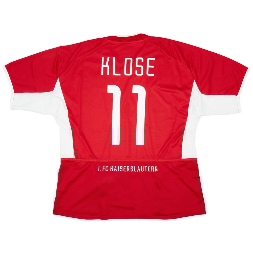 2002-03 Kaiserslautern Home Shirt Klose #11 - 8/10 - (XL)