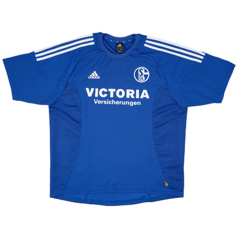 2002-04 Schalke Home Shirt - 9/10 - (XL)