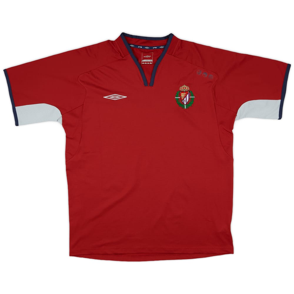 2004-05 Real Valladolid Umbro Training Shirt - 8/10 - (L)