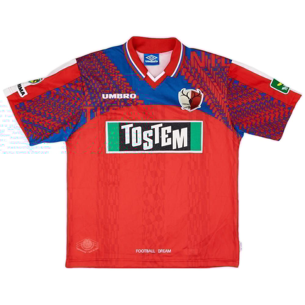 1997 Kashima Antlers Home Shirt - 8/10 - (L)