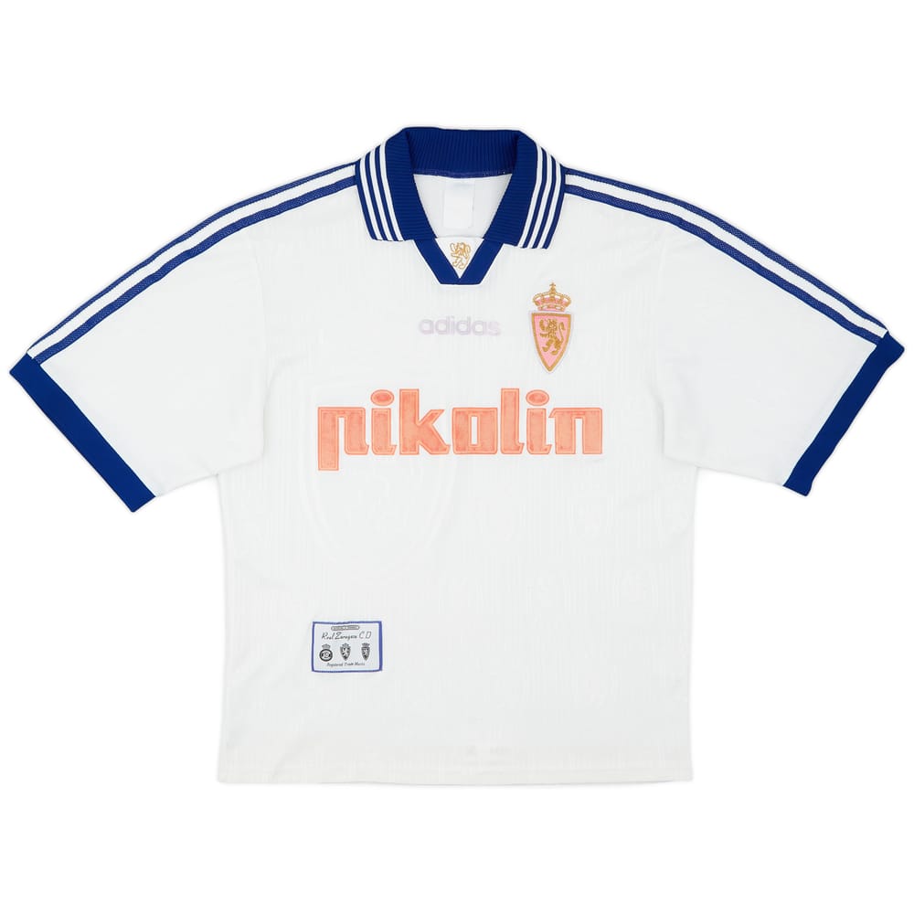 1997-99 Real Zaragoza Home Shirt - 5/10 - (M)