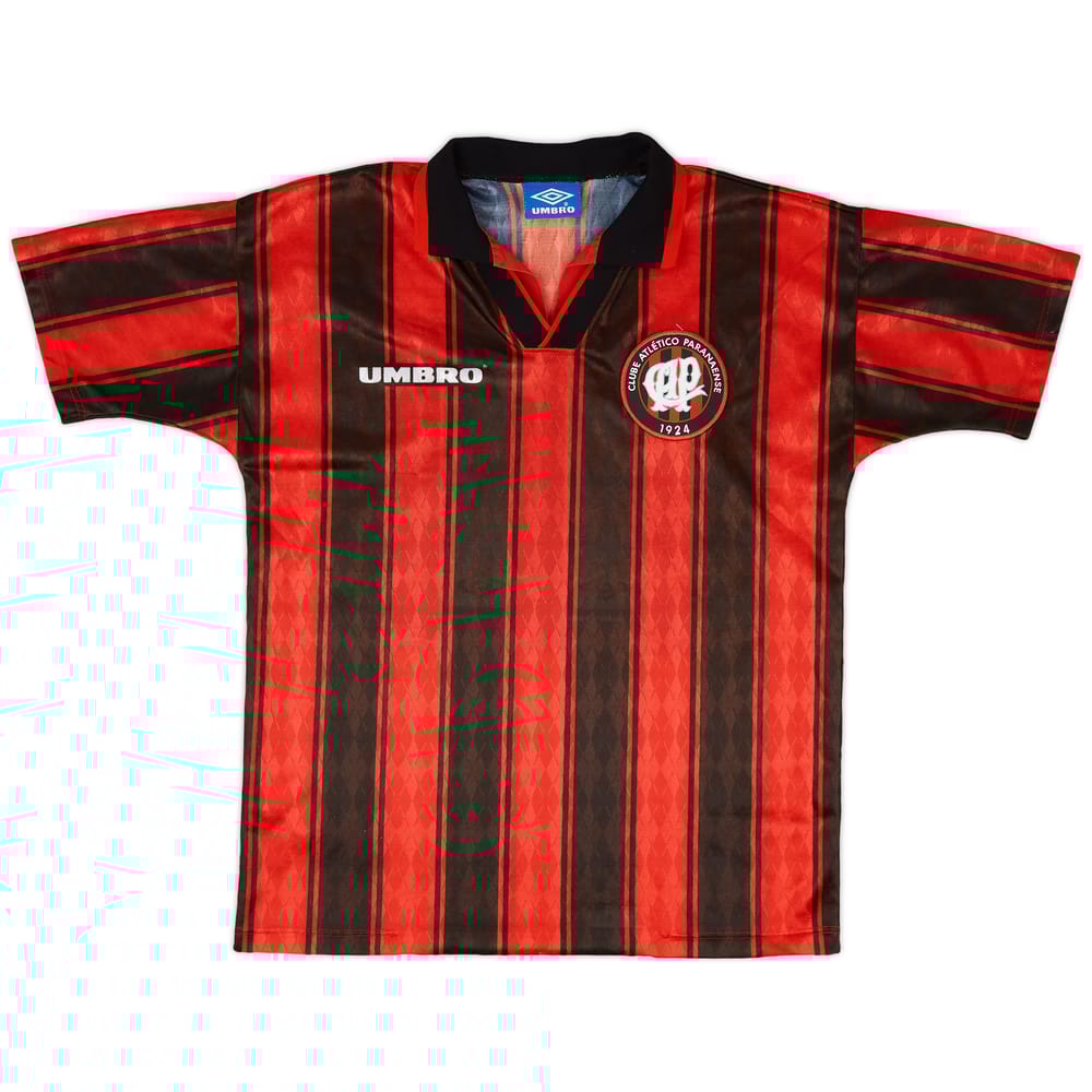 1997 Atletico Paranaense Home Shirt #11 - 9/10 - (L)