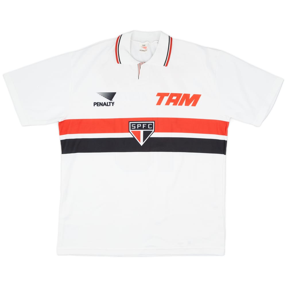 1993 Sao Paulo Home Shirt #10 - 9/10 - (XL)