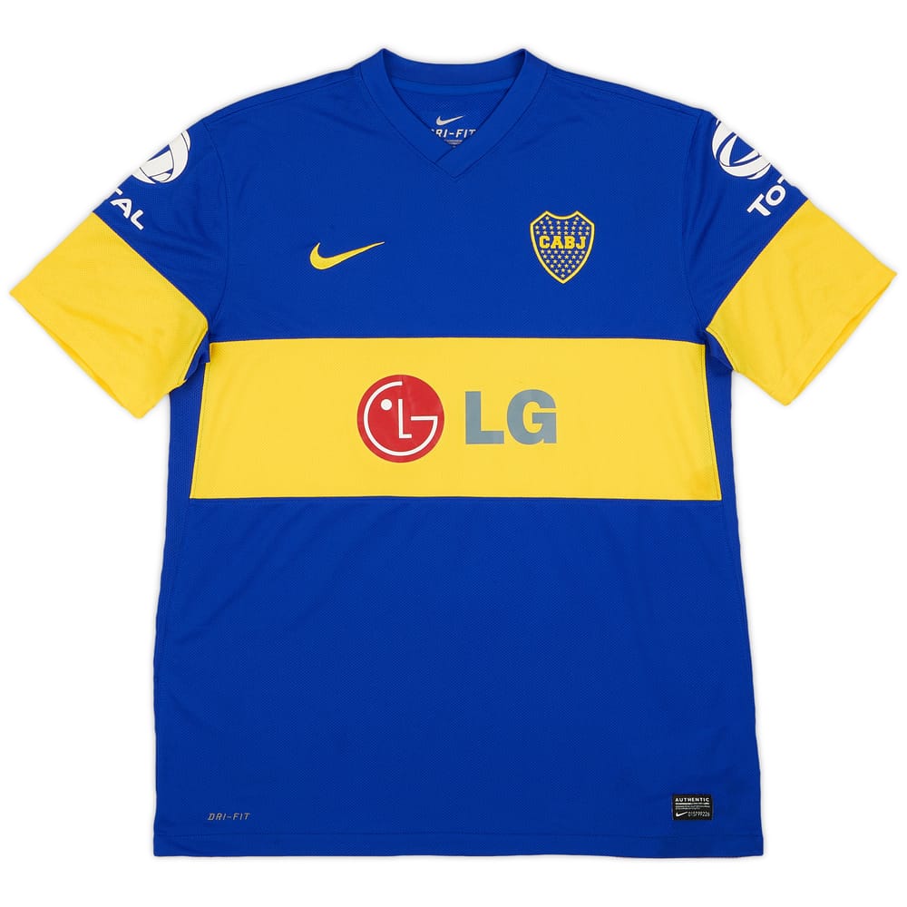 2011-12 Boca Juniors Home Shirt - 9/10 - (L)