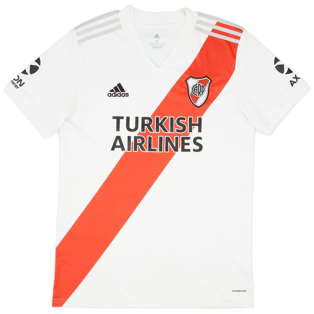 2020-21 River Plate Home Shirt - 8/10 - (M)