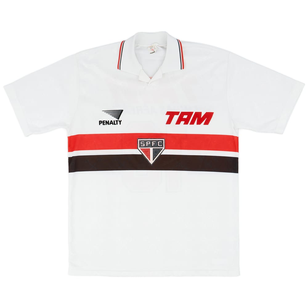 1994 Sao Paulo Home Shirt #10 (Juninho) - 9/10 - (XL)