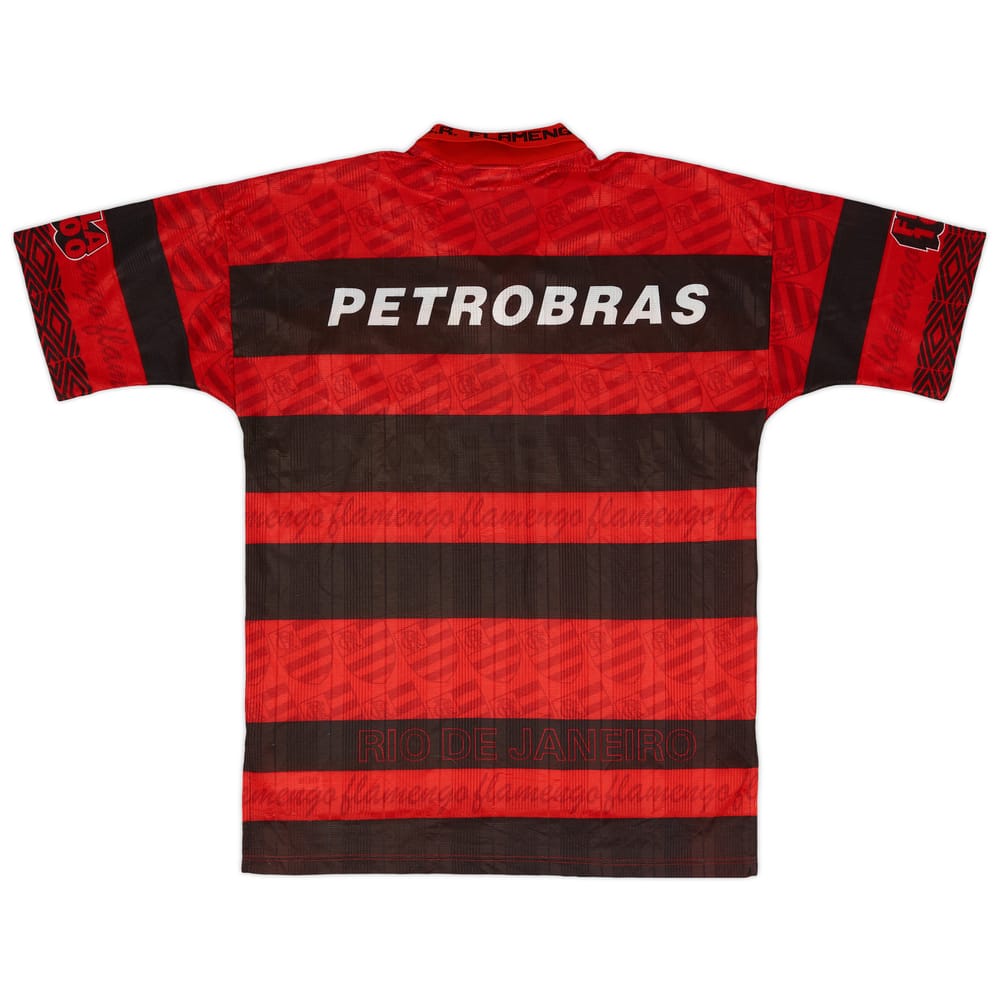 1995-96 Flamengo Centenary Home Shirt - 9/10 - (L)