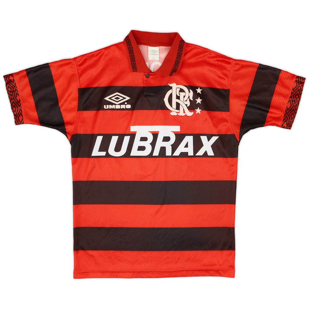 1994-95 Flamengo Centenary Home Shirt #10 - 9/10 - (M)