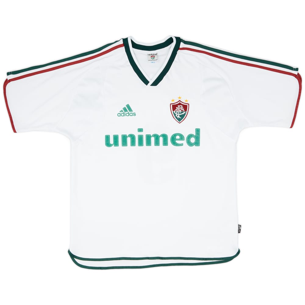 2002 Fluminense Away Shirt #9 (Fernando Diniz) - 6/10 - (L)