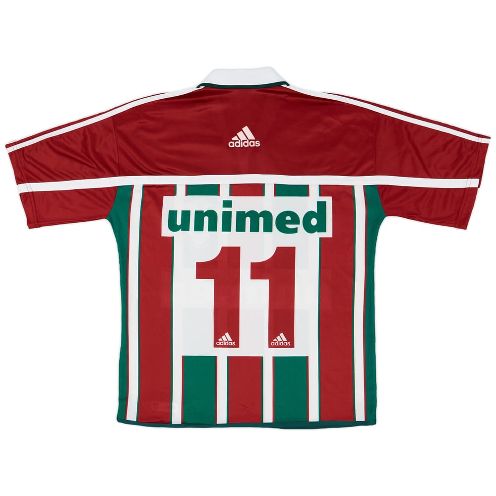 2001-03 Fluminense Home Shirt #11 - 9/10 - (XL)