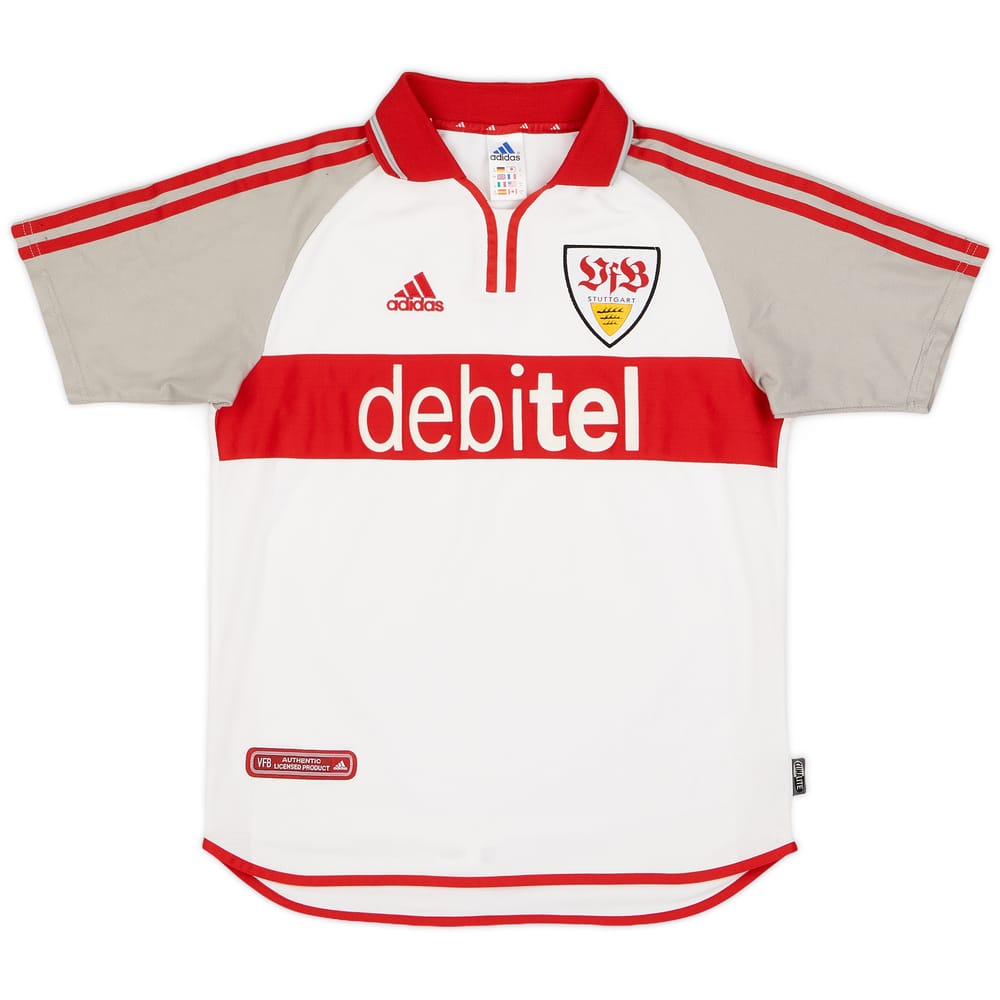 2000-02 Stuttgart Home Shirt - 9/10 - (XL.Boys)