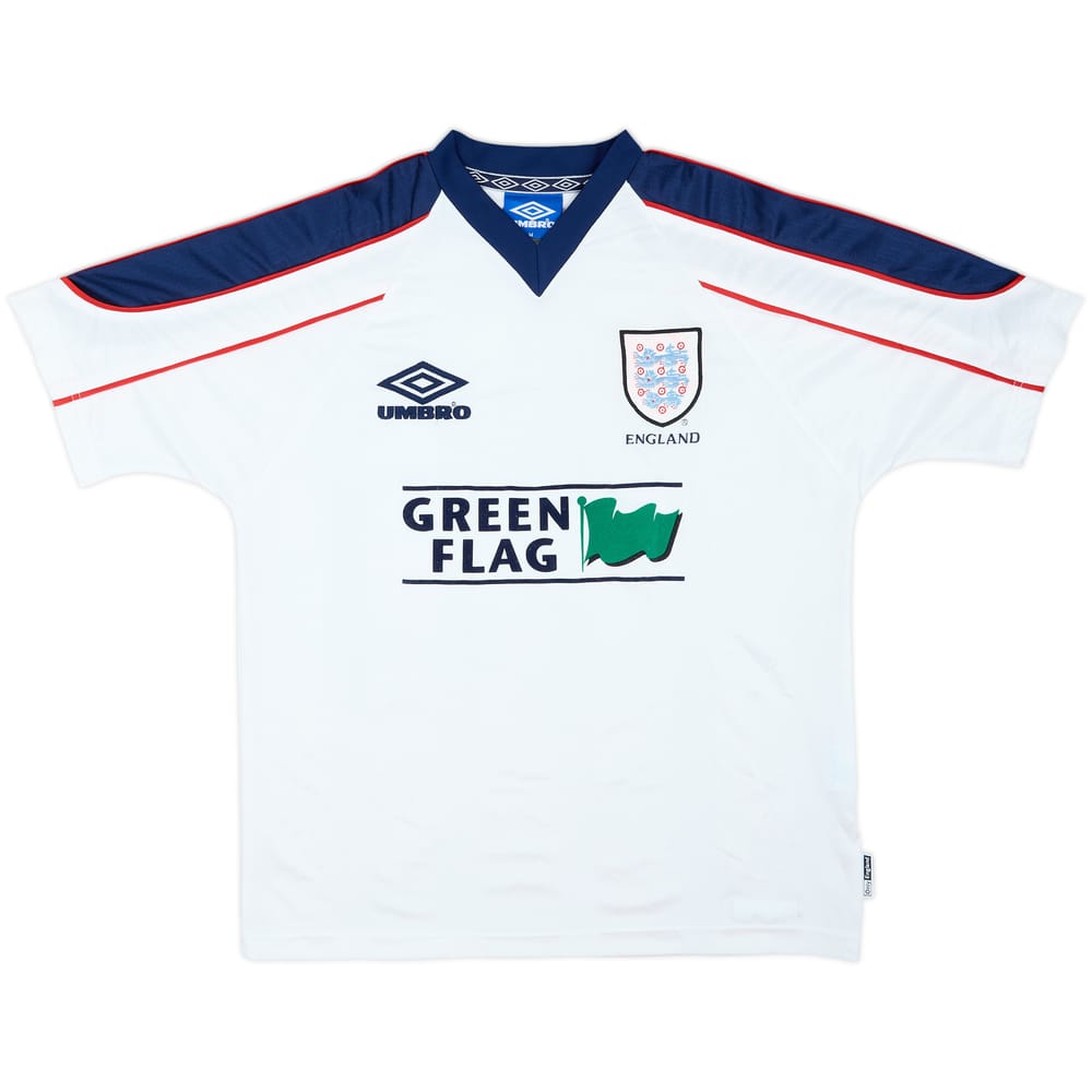 1998-99 England Umbro Training Shirt - 8/10 - (M)