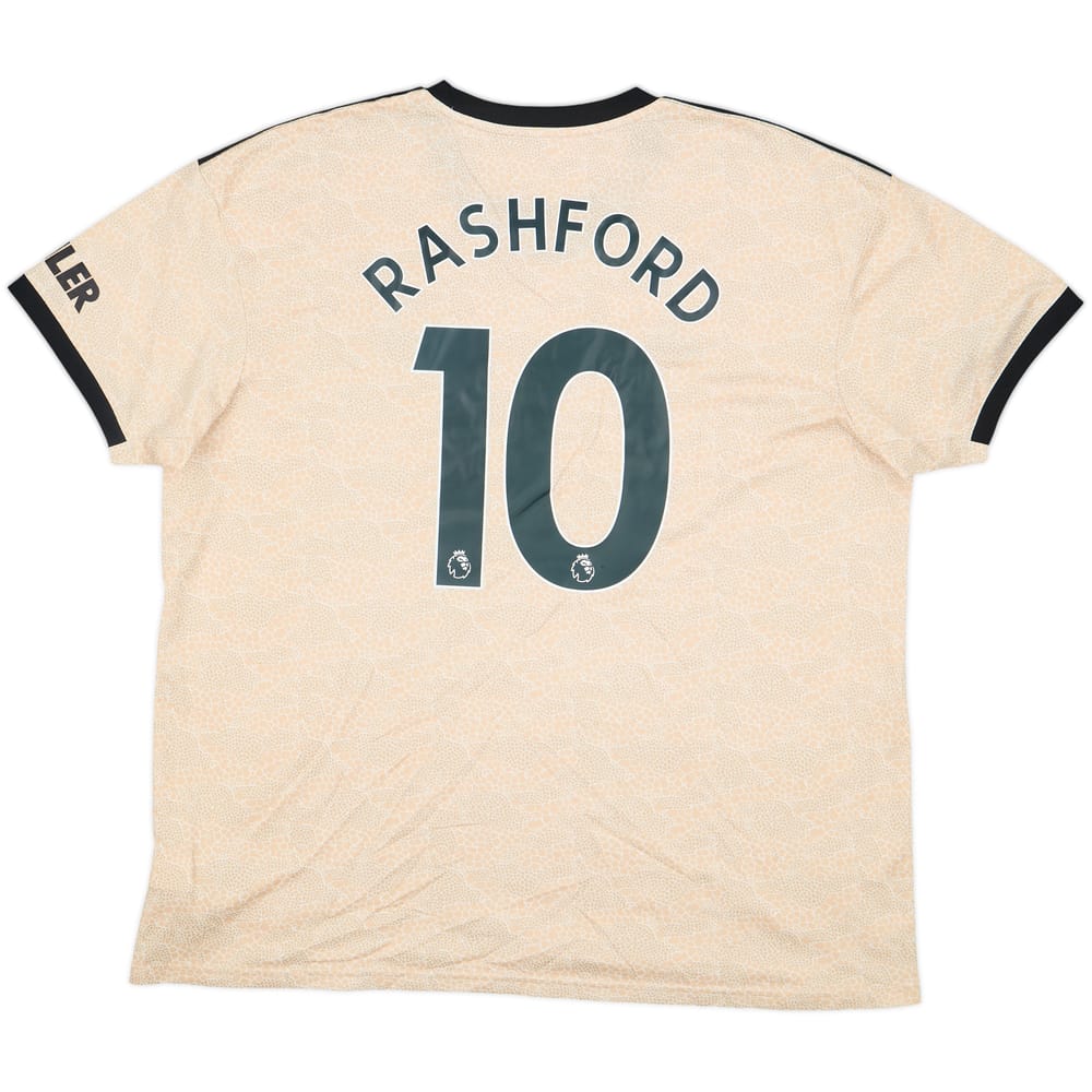 2019-20 Manchester United Away Shirt Rashford #10 - 7/10 - (XXL)