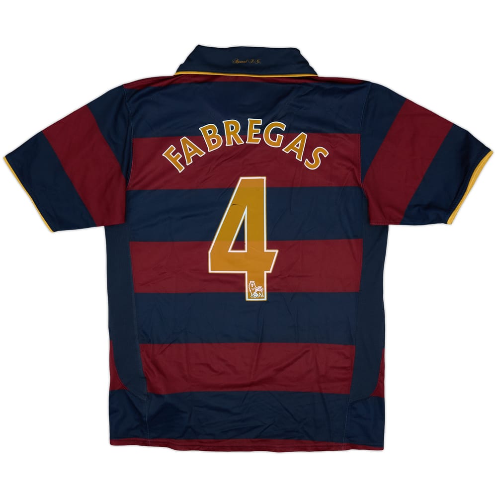 2007-08 Arsenal Third Shirt Fabregas #4 - 6/10 - (M)