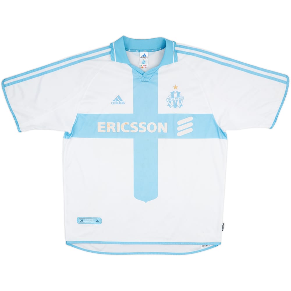 2000-01 Olympique Marseille Home Shirt - 5/10 - (XL)