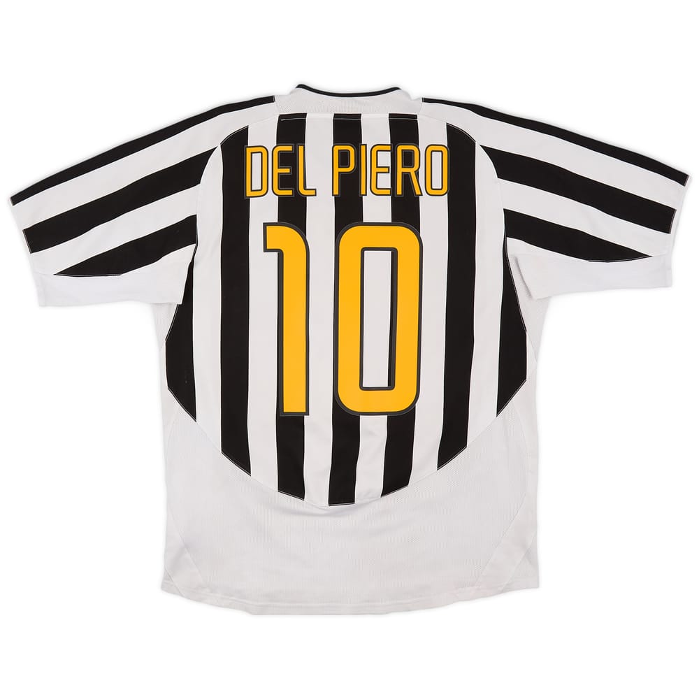 2003-04 Juventus Home Shirt Del Piero #10 - 5/10 - (L)