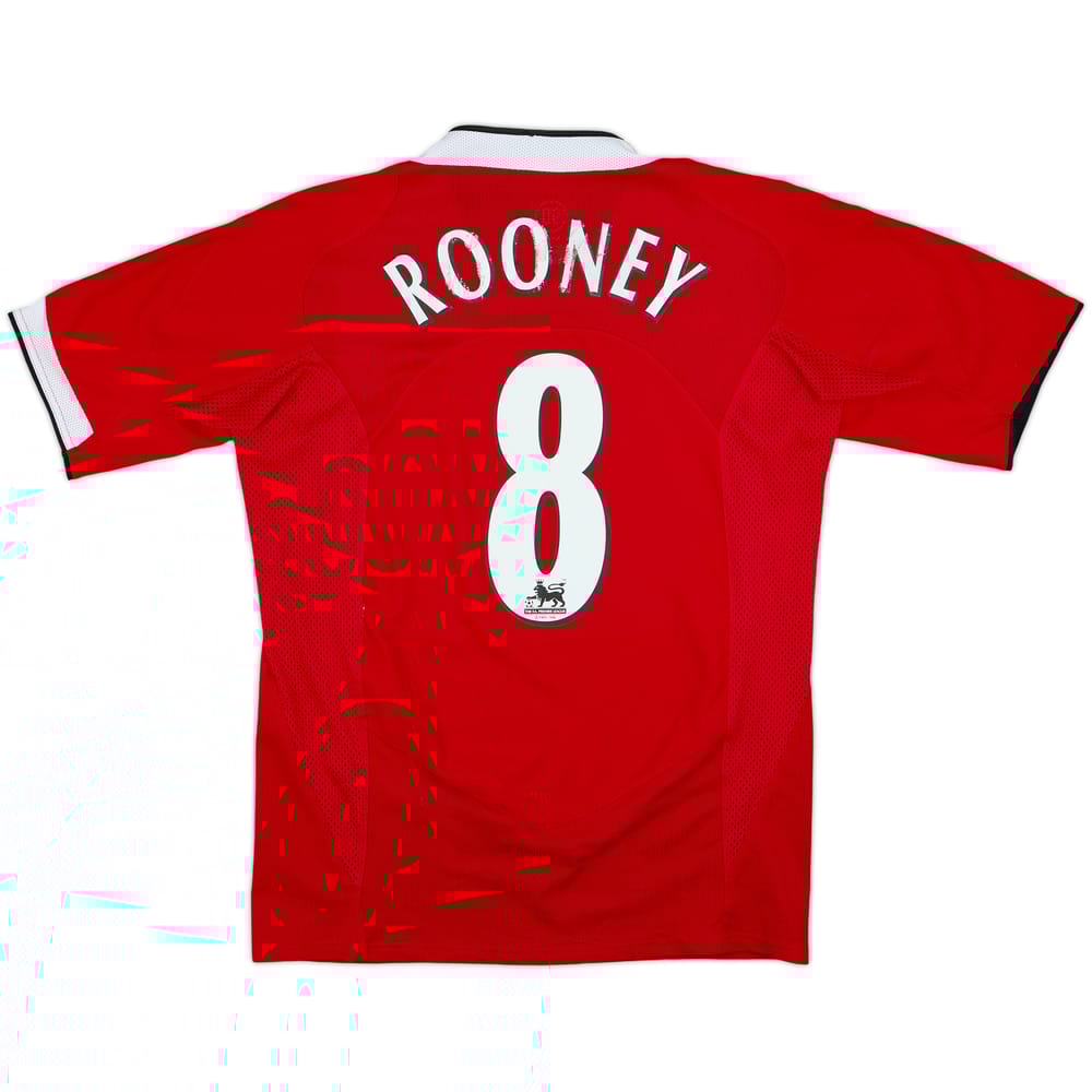 2004-06 Manchester United Home Shirt Rooney #8 - 5/10 - (S)