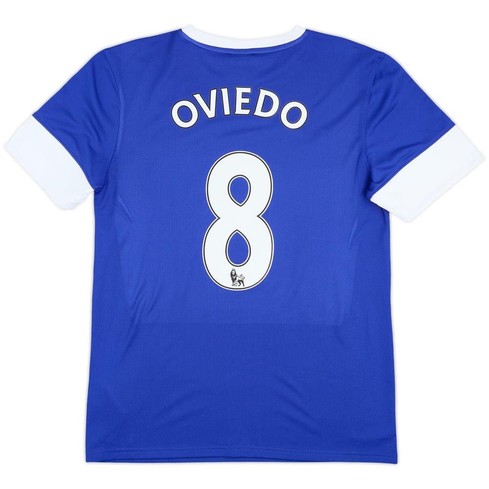 2012-13 Everton Home Shirt Oviedo #8 - 10/10 - (M)