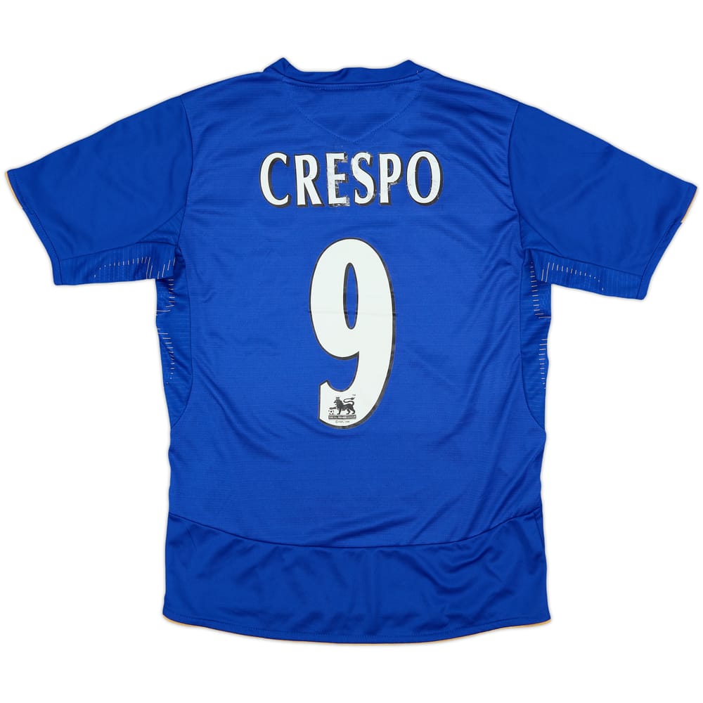 2005-06 Chelsea Centenary Home Shirt Crespo #21 - 6/10 - (XL.Boys)