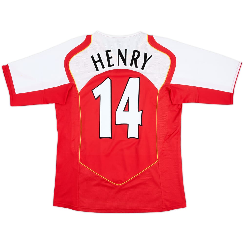 2004-05 Arsenal Home Shirt Henry #14 - 8/10 - (M)