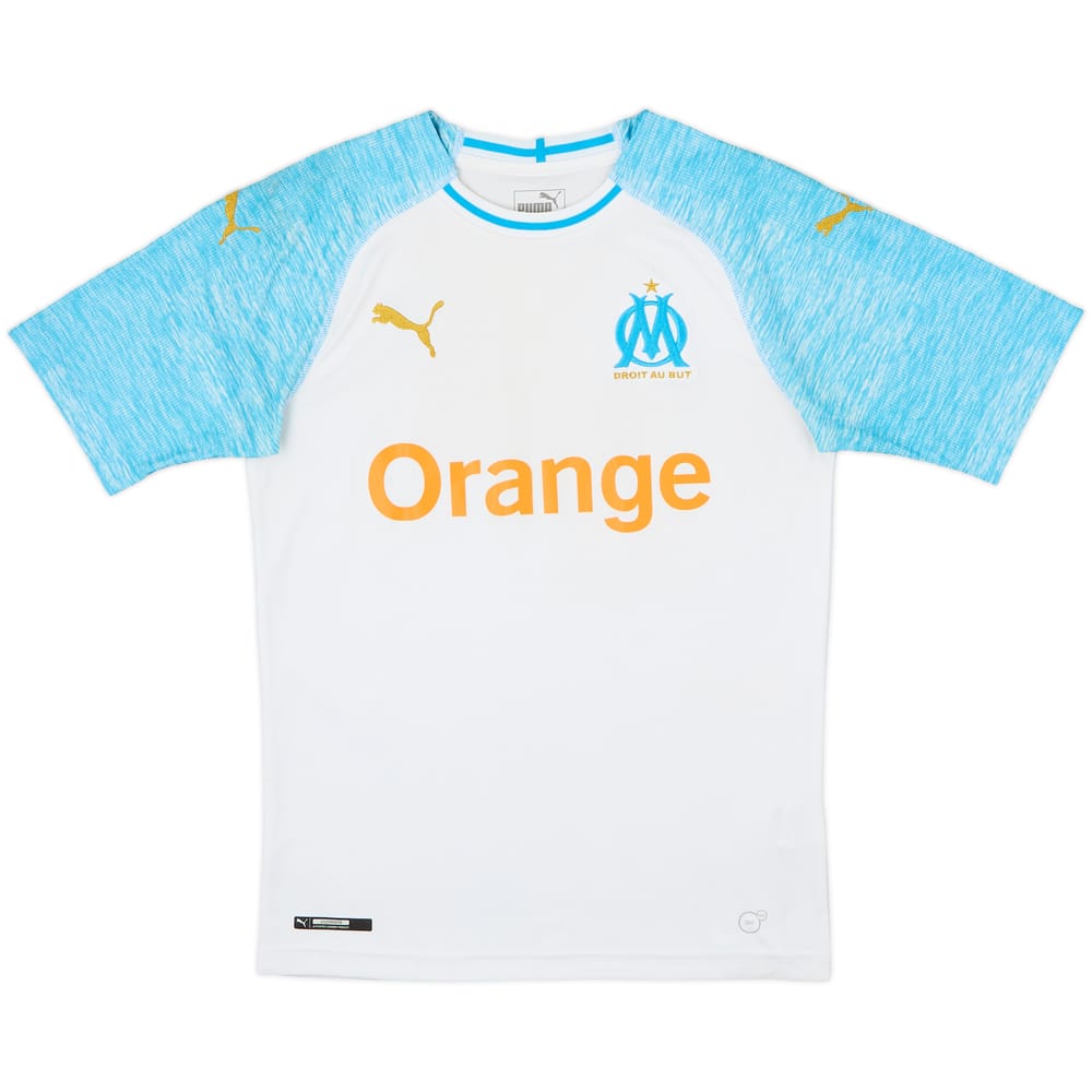 2018-19 Olympique Marseille Home Shirt - 6/10 - (XS)