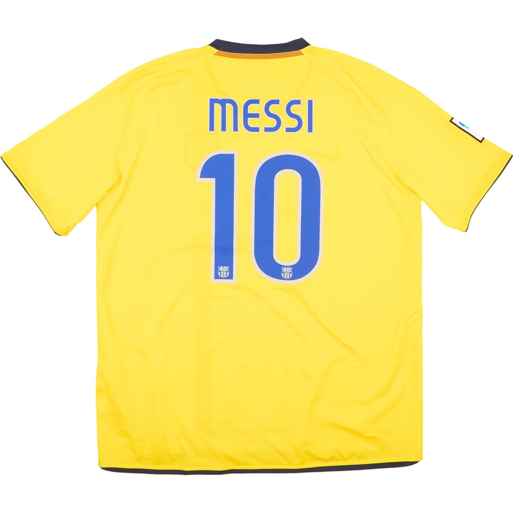 2008-10 Barcelona Away Shirt Messi #10 - 9/10 - (XL)