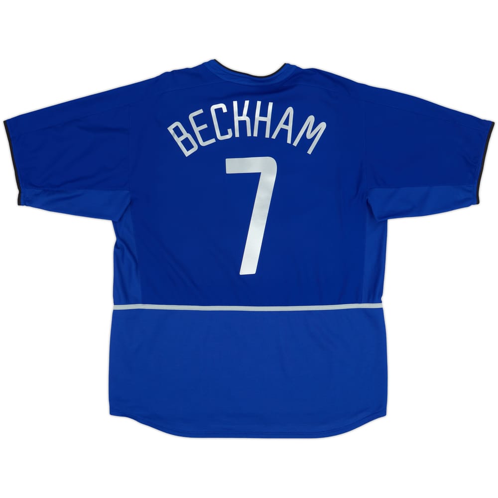 2002-03 Manchester United Third Shirt Beckham #7 - 6/10 - (XL)