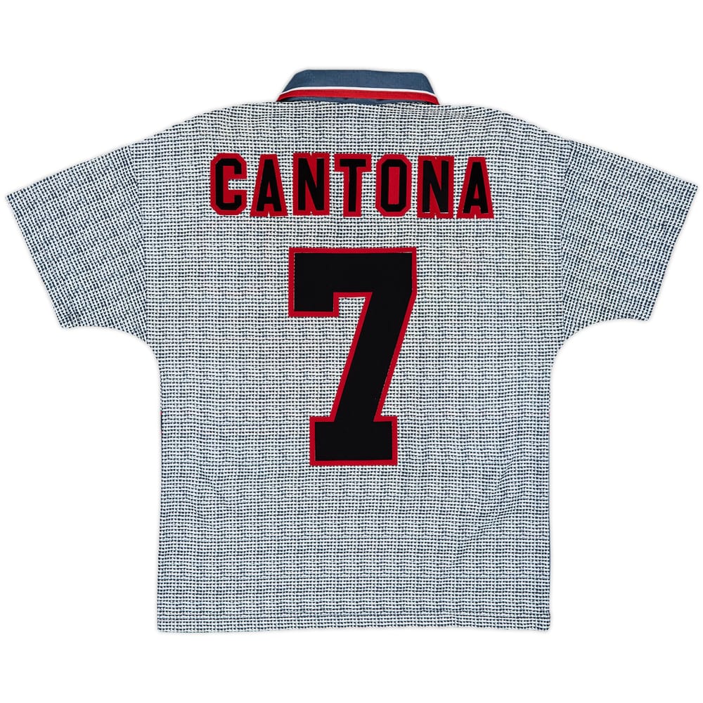 1995-96 Manchester United Away Shirt Cantona #7 - 9/10 - (Y)