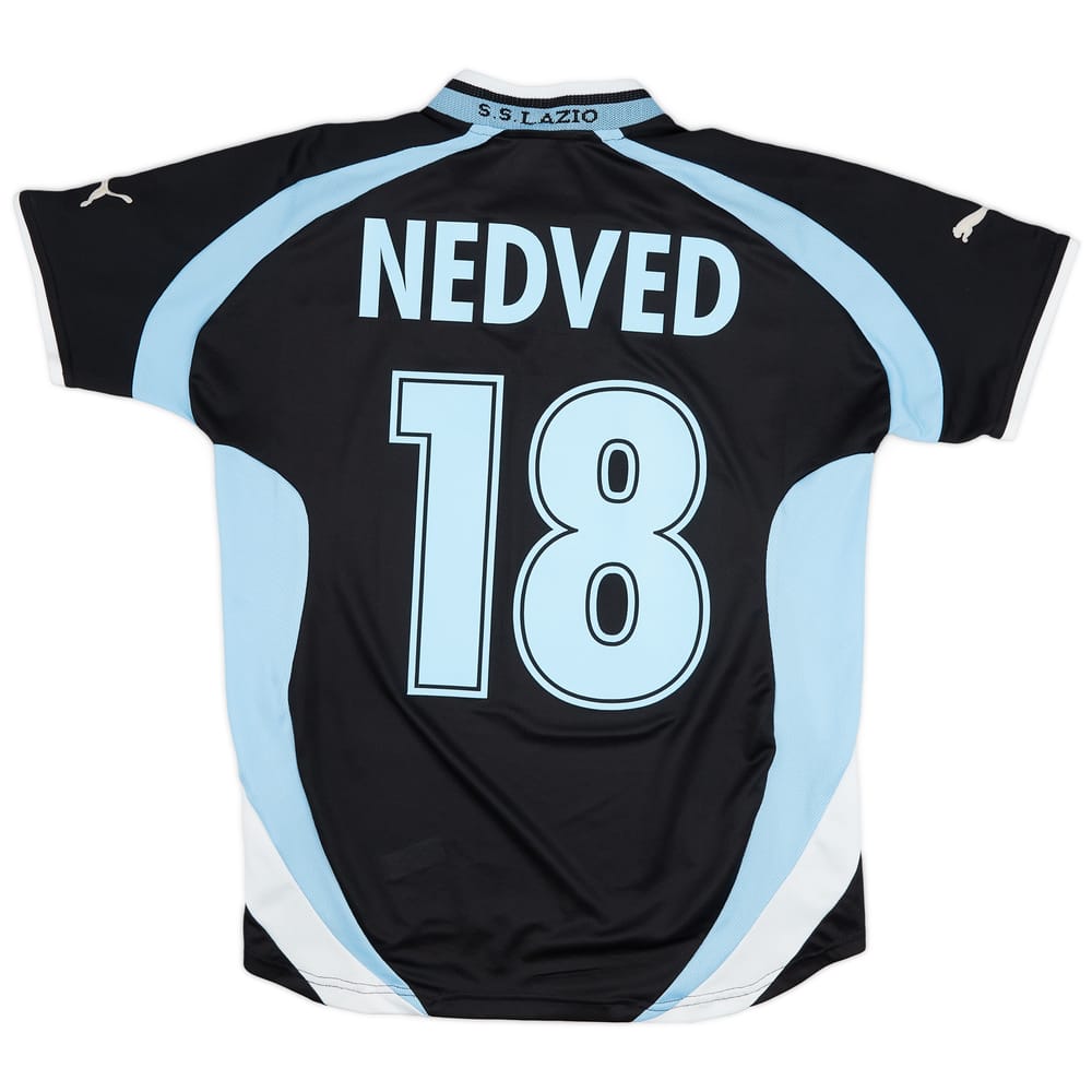 2000-01 Lazio Away Shirt Nedved #18 - 9/10 - (S)