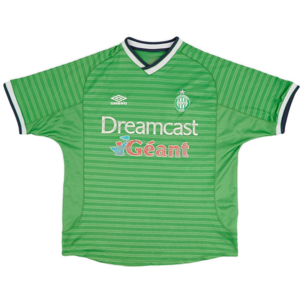 2000-01 Saint Etienne Home Shirt - 5/10 - (XL)