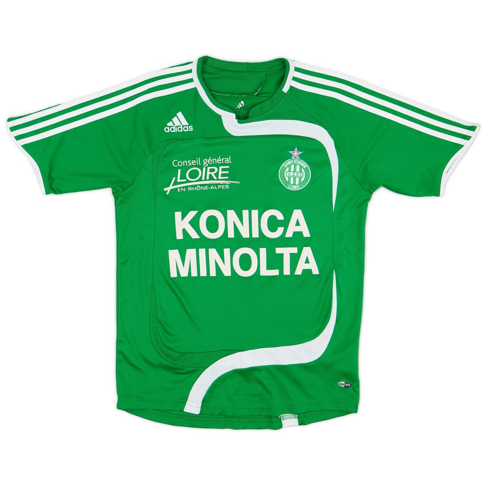 2007-08 Saint Etienne Home Shirt - 8/10 - (XL.Boys)