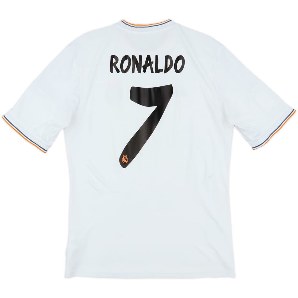 2013-14 Real Madrid Home Shirt Ronaldo #7 - 6/10 - (M)