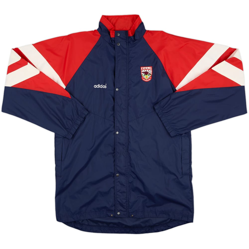 1990-92 Arsenal adidas Rain Jacket - 9/10 - (L)