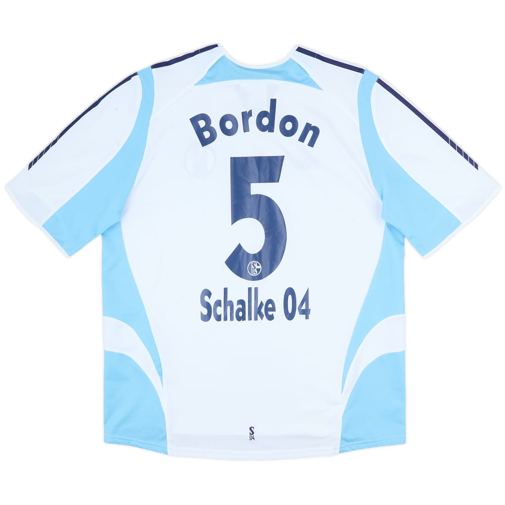 2005-07 Schalke Third Shirt Bordon #5 - 8/10 - (XL)